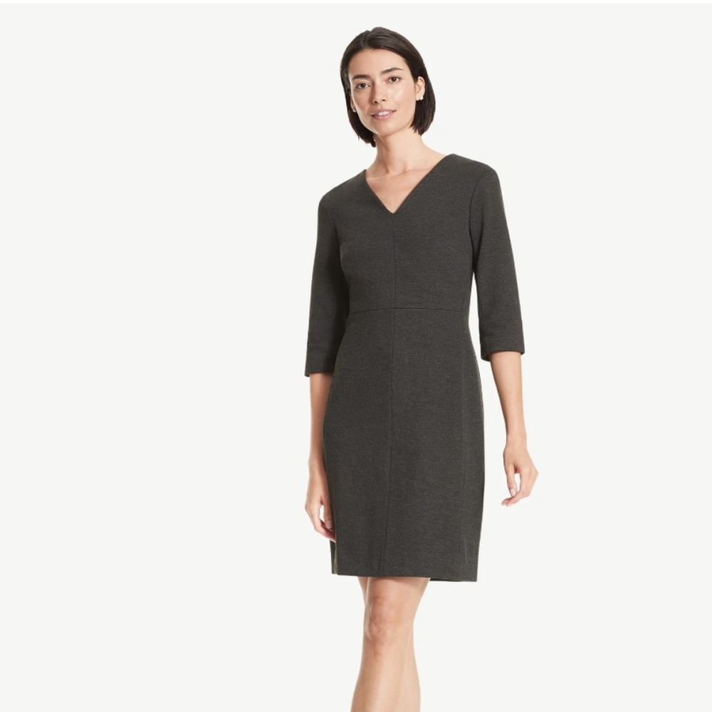 MM Lafleur Mona Dress Charcoal 16 - Picture 1 of 7